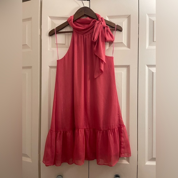 Socialite Vibrant Pink Dress - Picture 2 of 4